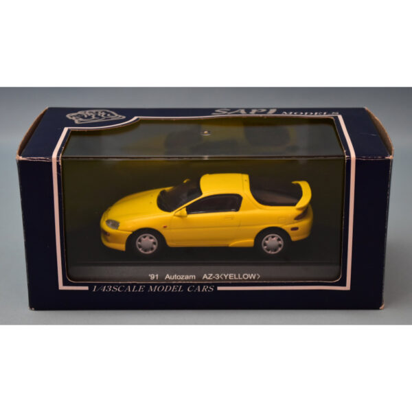 IROHA 1/43 SAPI MOEDELS '91 Autozam AZ-3 Yellow E-EC5SA G010