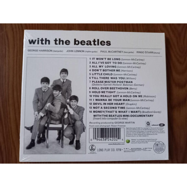 [CD] The Beatles CD with the beatles New Unopened