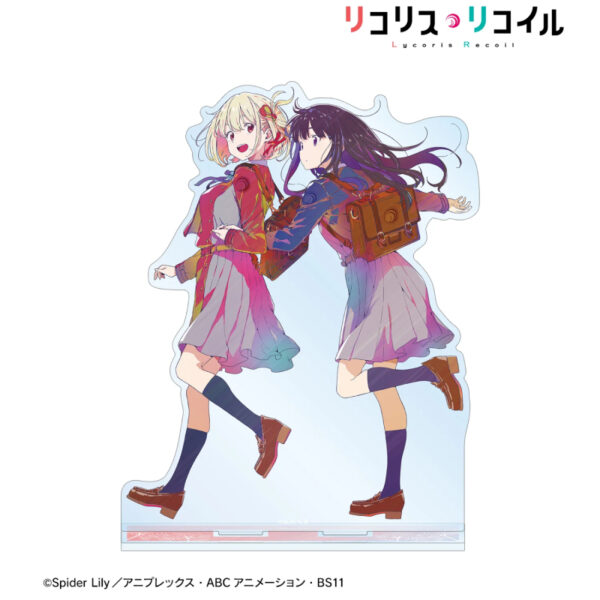 "Lycorice Recoil" Senzoku Nishiki & Takina Inoue Ani-Art Clear Label BIG Acrylic Stand