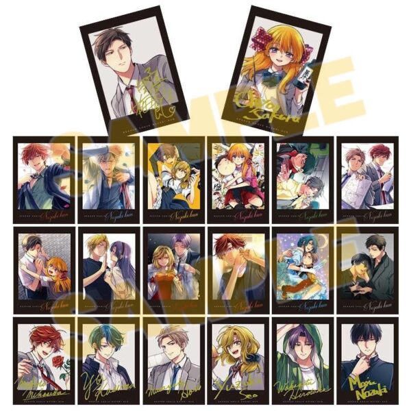 "Gekkan Shoujo Nozaki-kun" Trading Mini Photo Card SET (20)