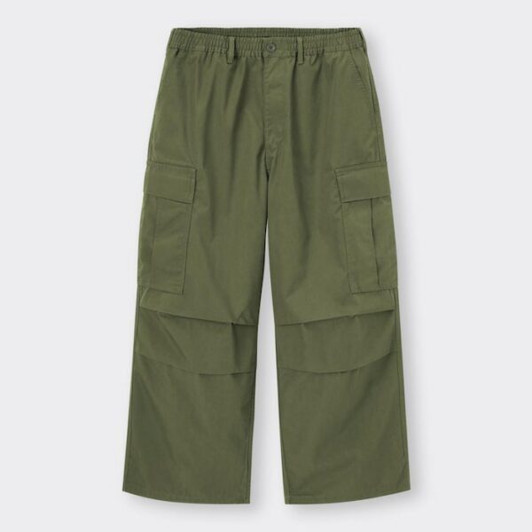 GU Super Wide Cargo Pants (Color: 57 OLIVE)