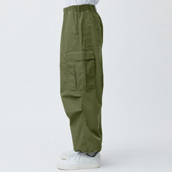 GU Super Wide Cargo Pants (Color: 57 OLIVE)