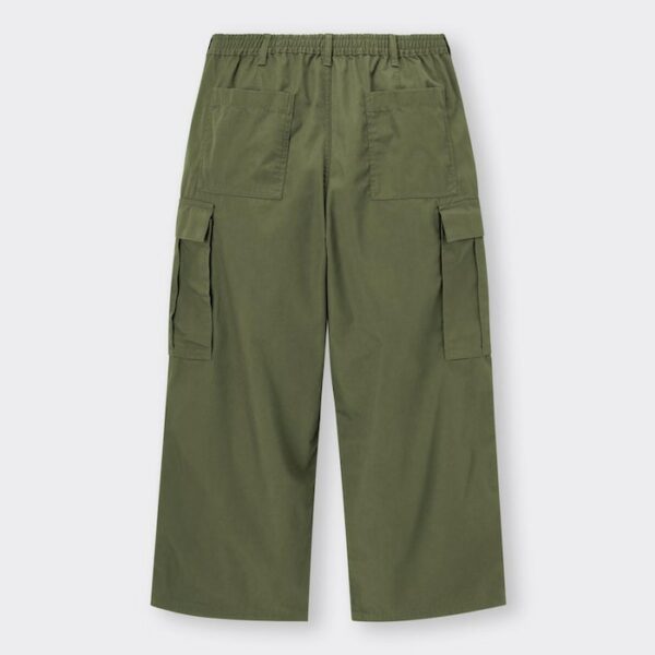 GU Super Wide Cargo Pants (Color: 57 OLIVE)