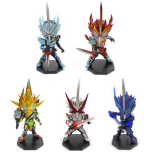 Trading Figure All 5 Types Set DEFORME-X -Kamen Rider Saber- "Ichiban Kuji Kamen Rider Saber NO.02 feat. Legend Kamen Rider" Prize F