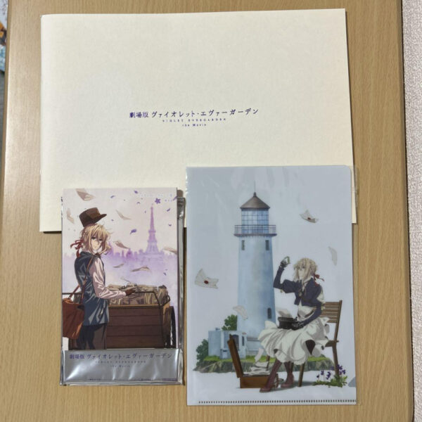 Movie version Violet Evergarden bonus pamphlet