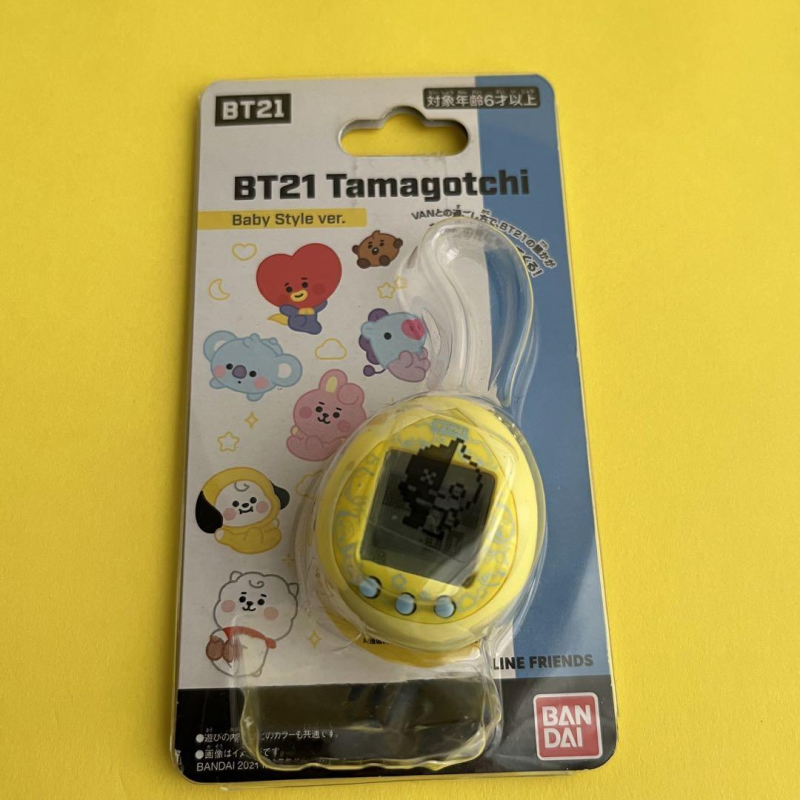 バンダイ BT21 たまごっち ベイビースタイル ver. イエロー 春の