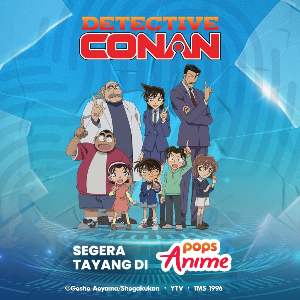 Nonton Detective Conan Di Youtube Pops Anime Indonesia - TITIP JEPANG