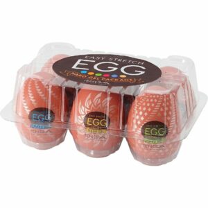 Tenga Egg Hard Gel Packaging Set of 6 Types