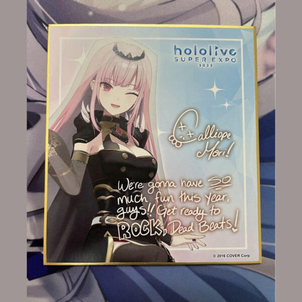 [Shikishi] Hololive EXPO Mori Calliope