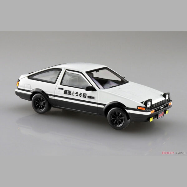 Aoshima Bunka Kyozai The Snap Kit Series Mo.CM1 Initial D Takumi Hachiroku 1/32 Scale Color Coded Plastic Model