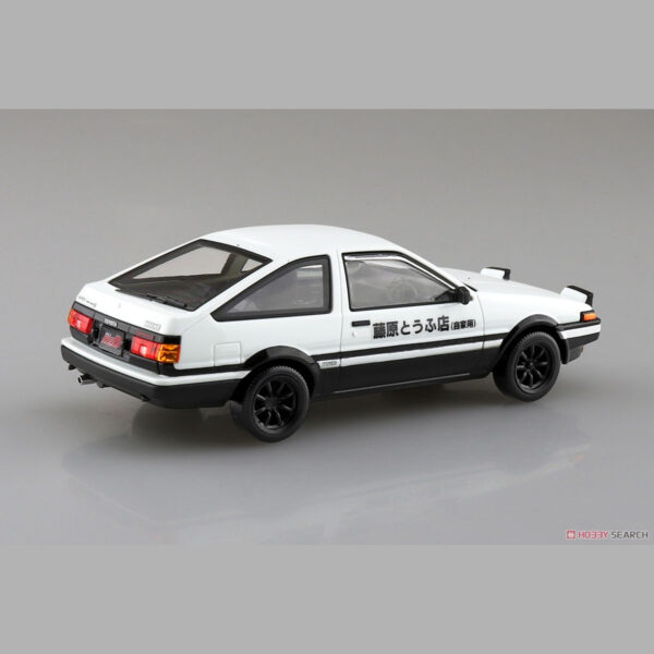 Aoshima Bunka Kyozai The Snap Kit Series Mo.CM1 Initial D Takumi Hachiroku 1/32 Scale Color Coded Plastic Model