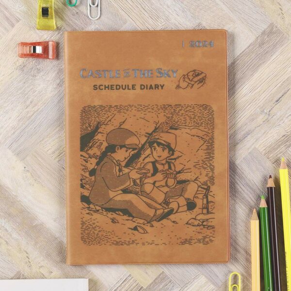 Laputa: Castle in the Sky 2024 Schedule Book (Large Format) OLR-05