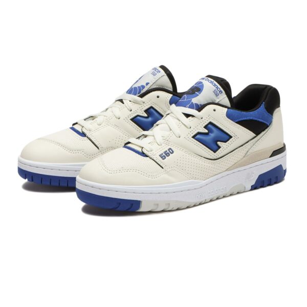 Sepatu New Balance BB550 Unisex Shoes WHITE/BLUE