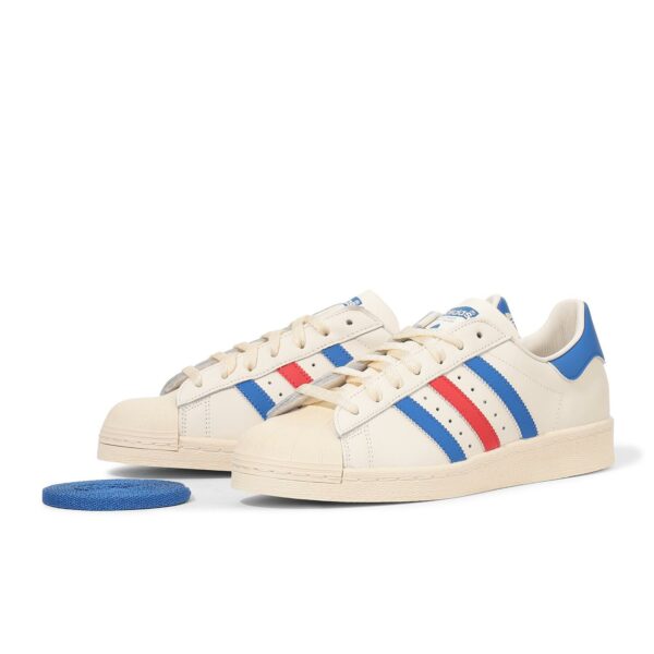 Sepatu ADIDAS Superstar 82 Unisex Shoes CLOW/BLUD/REDS