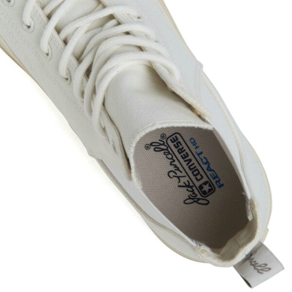 Sepatu CONVERSE Jack Purcell Side Gore HI RH WHITE