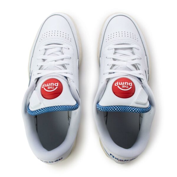 Sepatu REEBOK Clubsy 85 Pump WHT/CLAWHT Blue