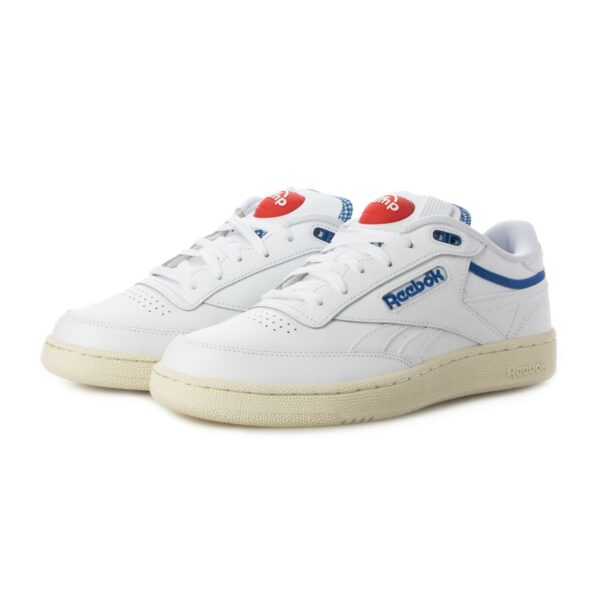 Sepatu REEBOK Clubsy 85 Pump WHT/CLAWHT Blue