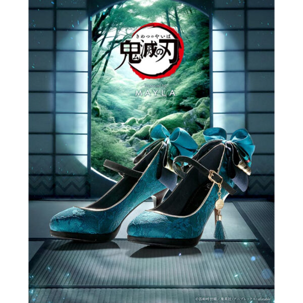 Mayla x Kimetsu no Yaiba "ICONIQUE SHOES OBJET PUMPS" - Inosuke Hashibira