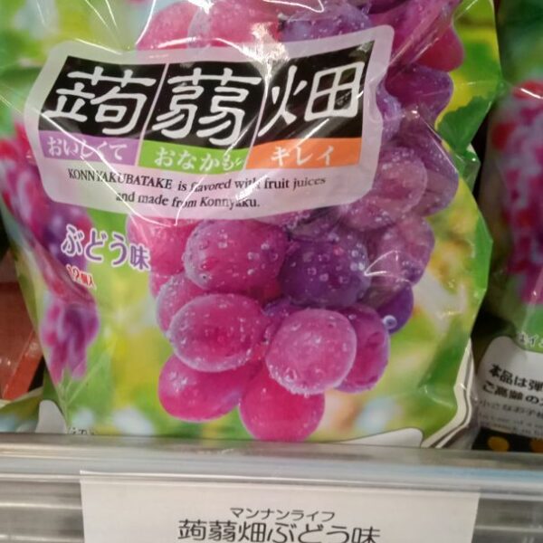 MANNAN LIFE Konnyaku Batake grape flavor