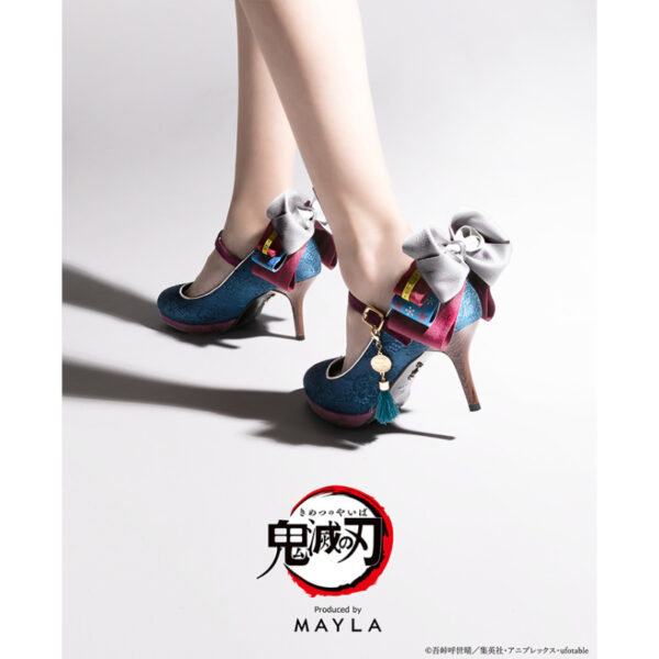 Mayla x Kimetsu no Yaiba "ICONIQUE SHOES OBJET PUMPS" - Uzui Tengen