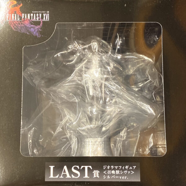 SQUARE ENIX FINAL FANTASY16 Launch Commemorative Lottery LAST Prize Diorama Figure [Summoner Shiva Silver ver/SHIVA -silver ver-].