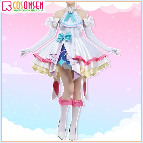 Expanding Sky! Pretty Cure Cure Mashiro Nijigaoka Cosplay Costume