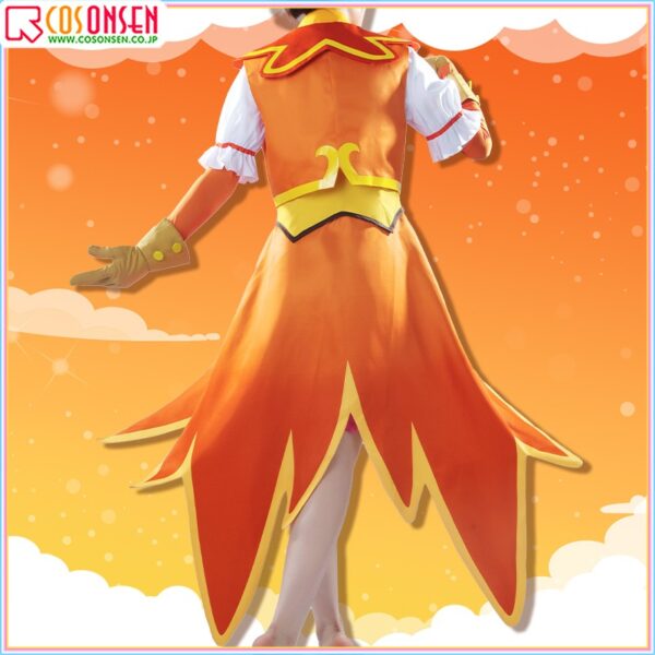 Expanding Sky! Pretty Cure Cure Wing Tsubasa Cosplay Costume