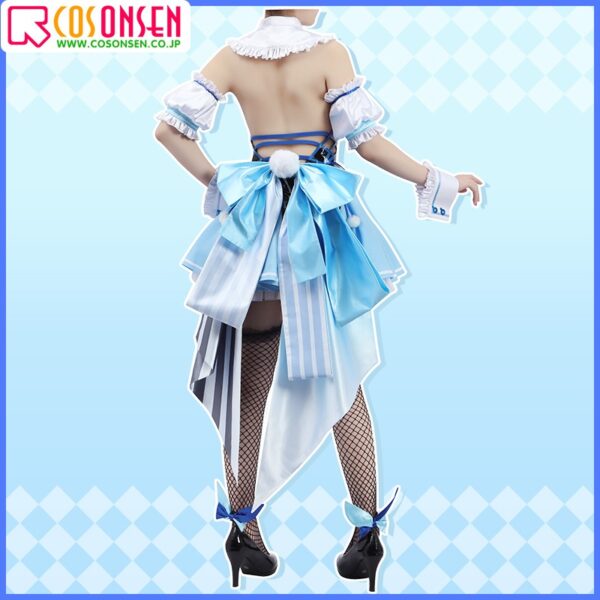 Hololive hololive VTuber Pekora Usuda New Costume White [Frifrivanny Dress] Cosplay Costume