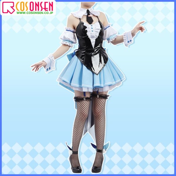 Hololive hololive VTuber Pekora Usuda New Costume White [Frifrivanny Dress] Cosplay Costume