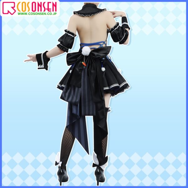 Hololive VTuber Pekora Usuda New Costume Black [Frifrivanny Dress] Cosplay Costume