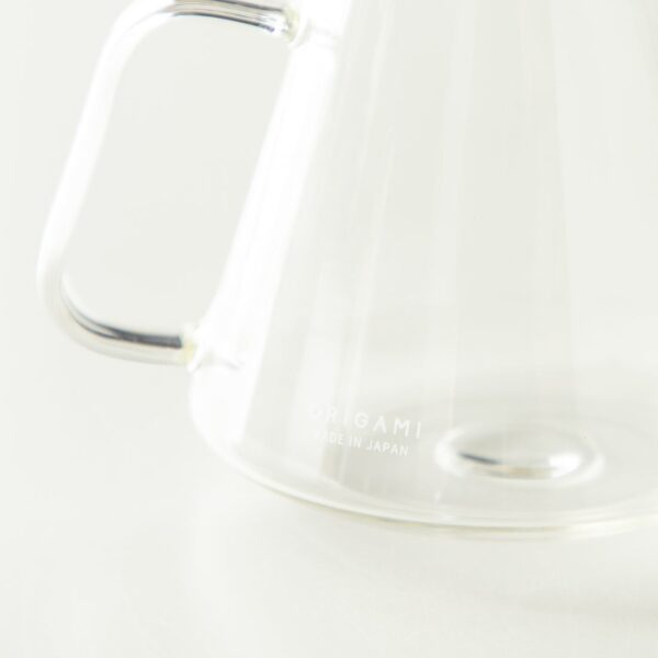 ORIGAMI Collaboration Glass Coffee Server