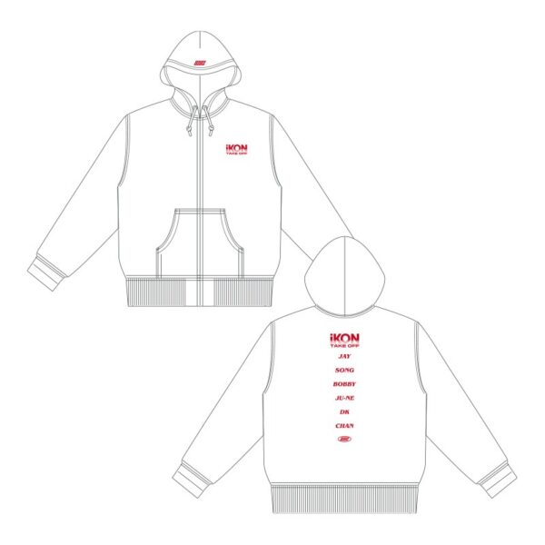 iKON ≪Encore performance≫ Zip hoodie