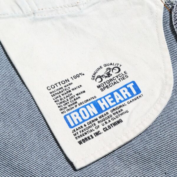 Iron Heart Regular Denim Straight 21oz [634Z]