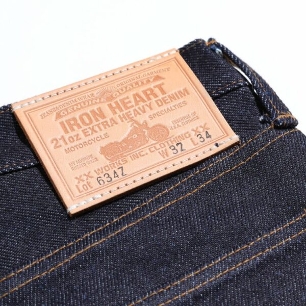 Iron Heart Regular Denim Straight 21oz [634Z]