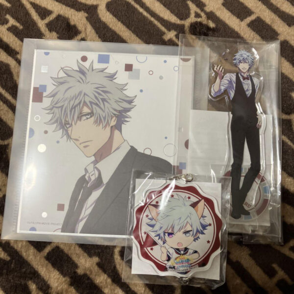 Kurosaki Ranmaru UtaPuri Karnai Accent Color Paper Acrylic Charm Set