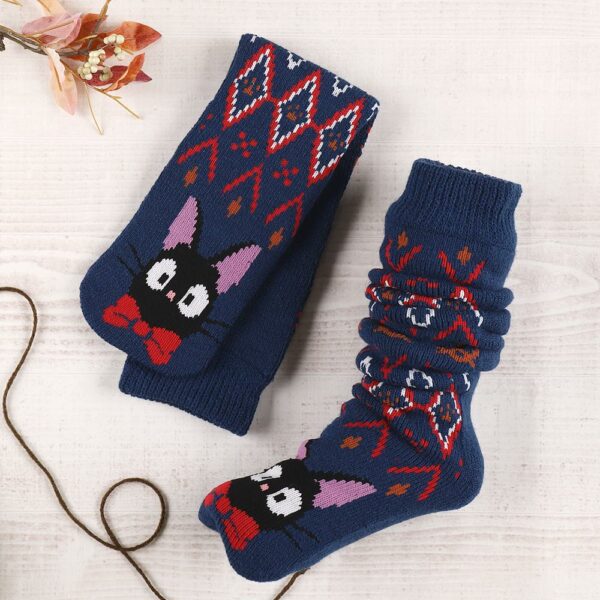 Kaos Kaki Ghibli - Kiki's Delivery Service Warm Room 22-26cm