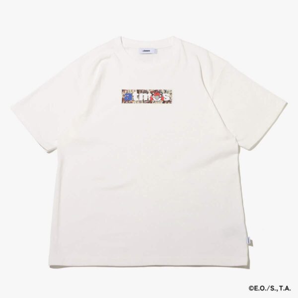 [T-Shirt] Atmos ONE PIECE WANTED POSTER BOX LOGO WHITE×KID