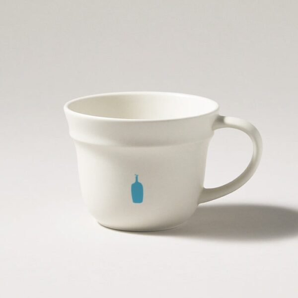 Blue Bottle Soul Ceramic Cup White