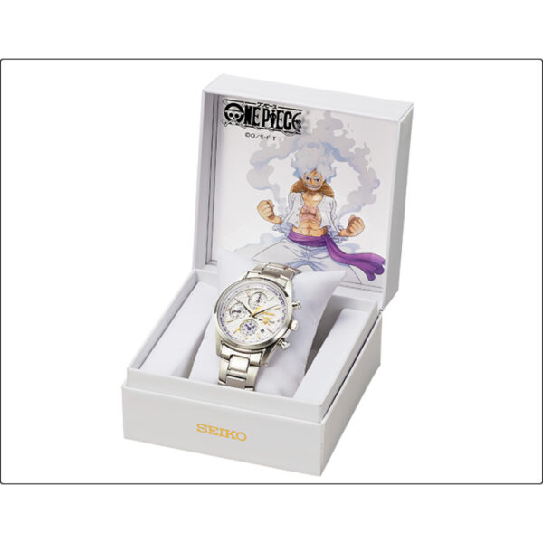 [Watch] Jam Tangan Seiko x ONE PIECE Monkey D. Luffy Gear 5 Edition