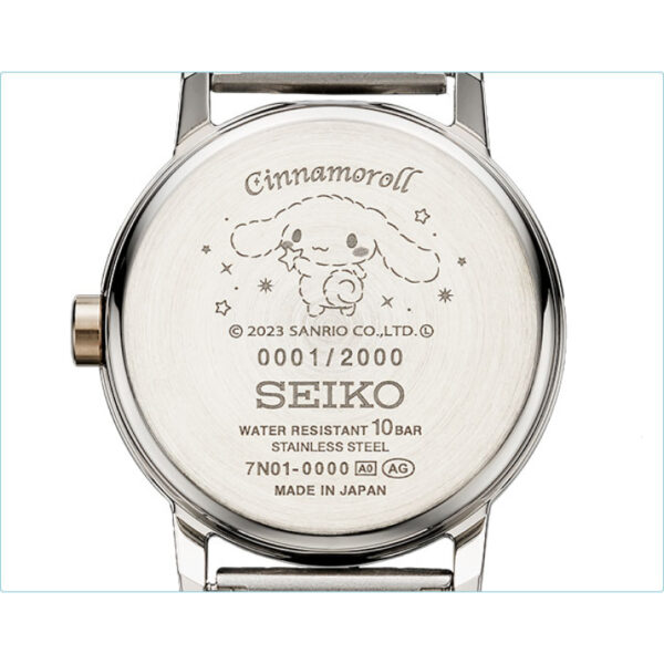 Seiko x Cinnamoroll collaboration watch