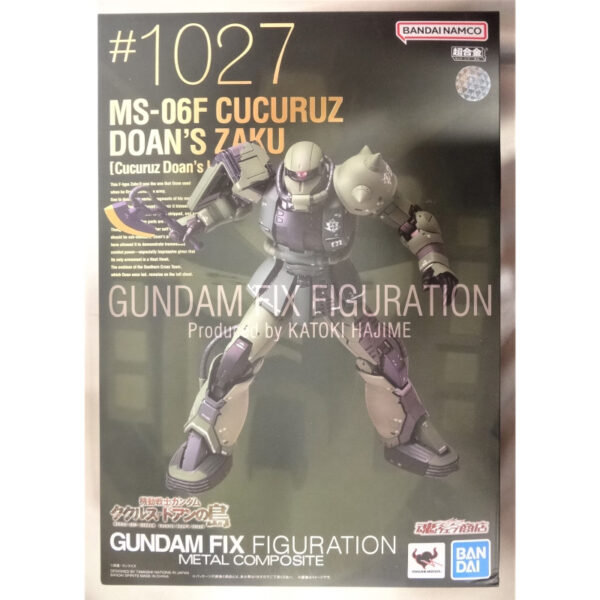 BANDAI SPIRITS GUNDAM FIX FIGURATION METAL COMPOSITE MS-06F Doan's Zaku [Cucurrus Doan Island]