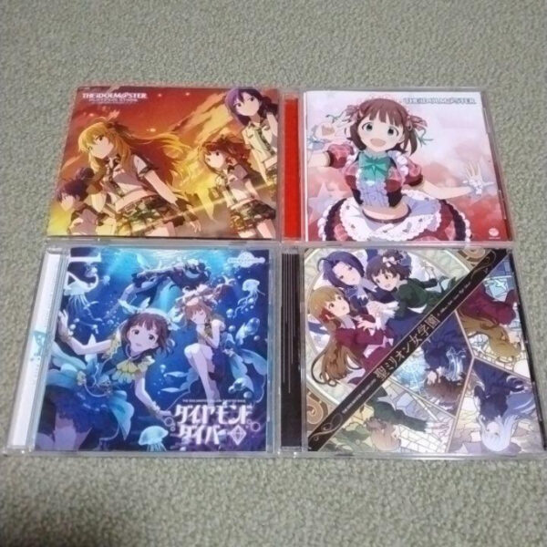 THE IDOLM@STER The Idolmaster The Idolm@ster 4 CD Set iM@S Millimas