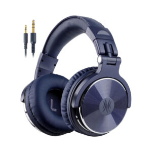 OneOdio Pro 10 Over-Ear Headphones 50mm Driver 6.35 & 3.5mm Jack - Navy