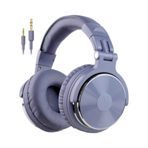 OneOdio Pro 10 Over-Ear Headphones 50mm Driver 6.35 & 3.5mm Jack - Blue / Grey