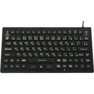 BitTradeOne BTKB91WPBK Waterproof Dustproof Keyboard Black