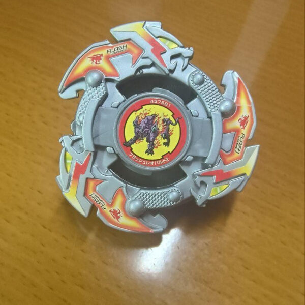 Flash Leopard 2 Silver Blast Shoot Beyblade