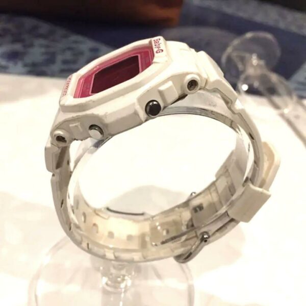 CASIO G-SHOCK Baby-G White x Pink