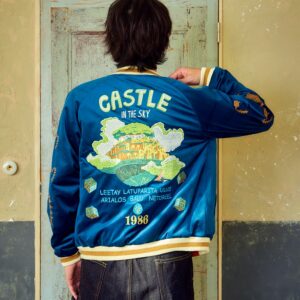 [Sukajan] [GBL] Castle in the Sky with Bent-Cloth Jacket