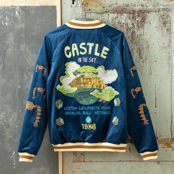 [Sukajan] [GBL] Castle in the Sky with Bent-Cloth Jacket