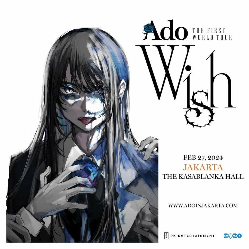 Titip Jepang - Ado gelar konser di Indonesia